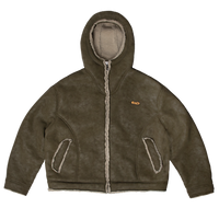 Shearling Jacket - Olive
