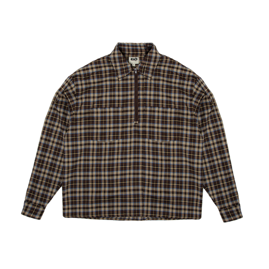 Plaid Shirt - Brown