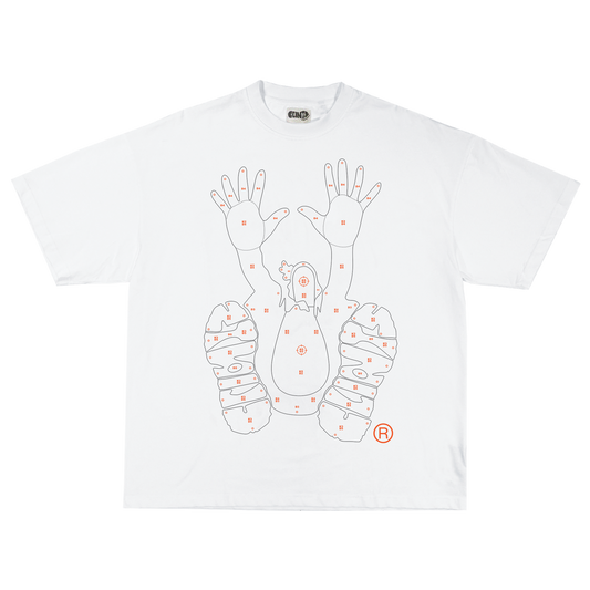 'Shooting Range' Tee - White