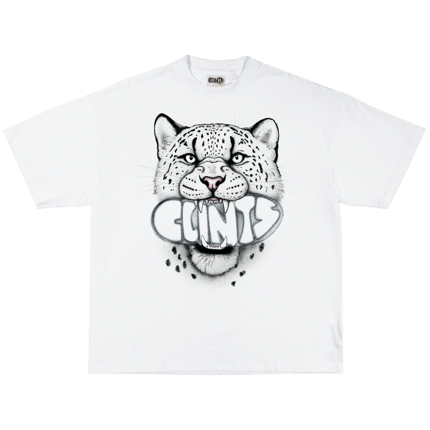 'Snow Leopard' - Heavyweight Tee