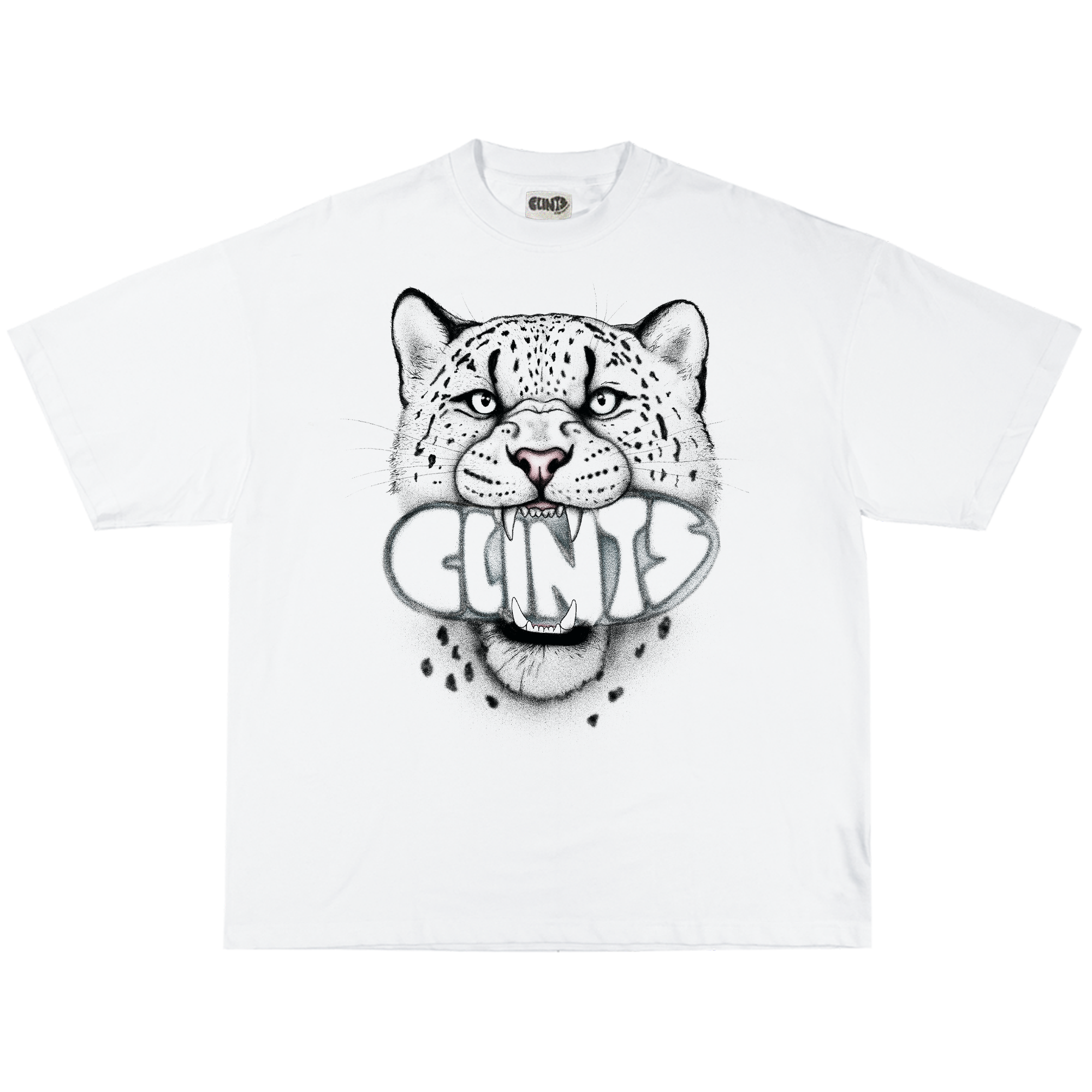 'Snow Leopard' - Heavyweight Tee