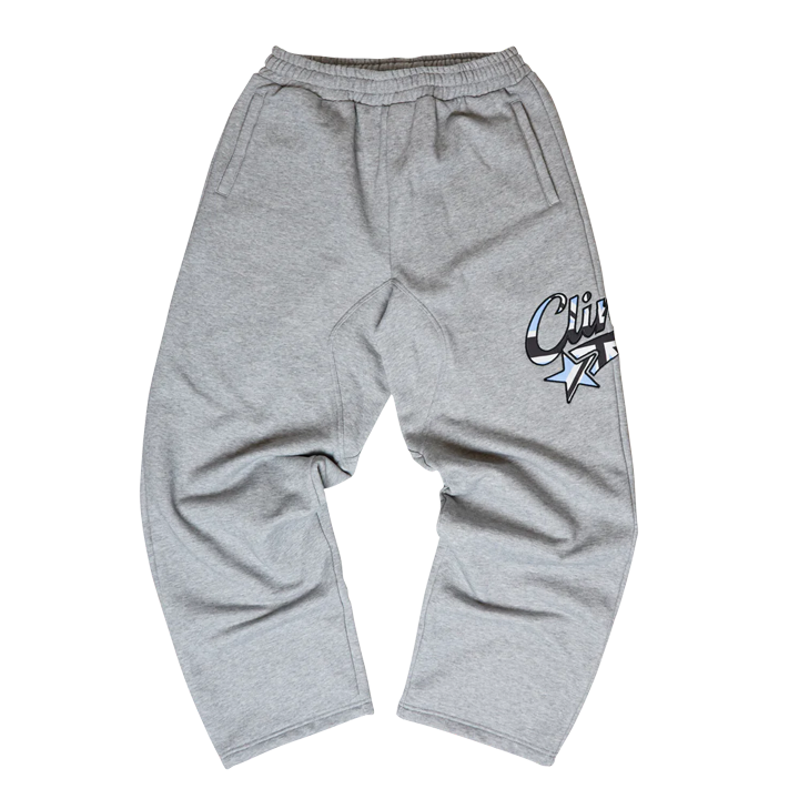 Flag Sweatpants - Grey