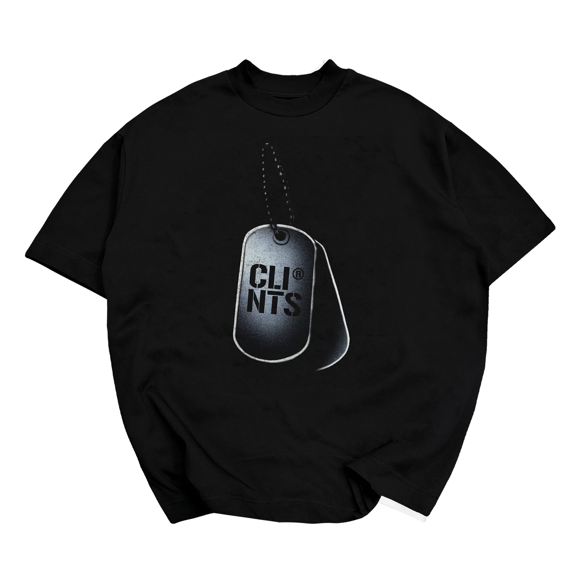 'Dog tag' - Heavyweight Tee