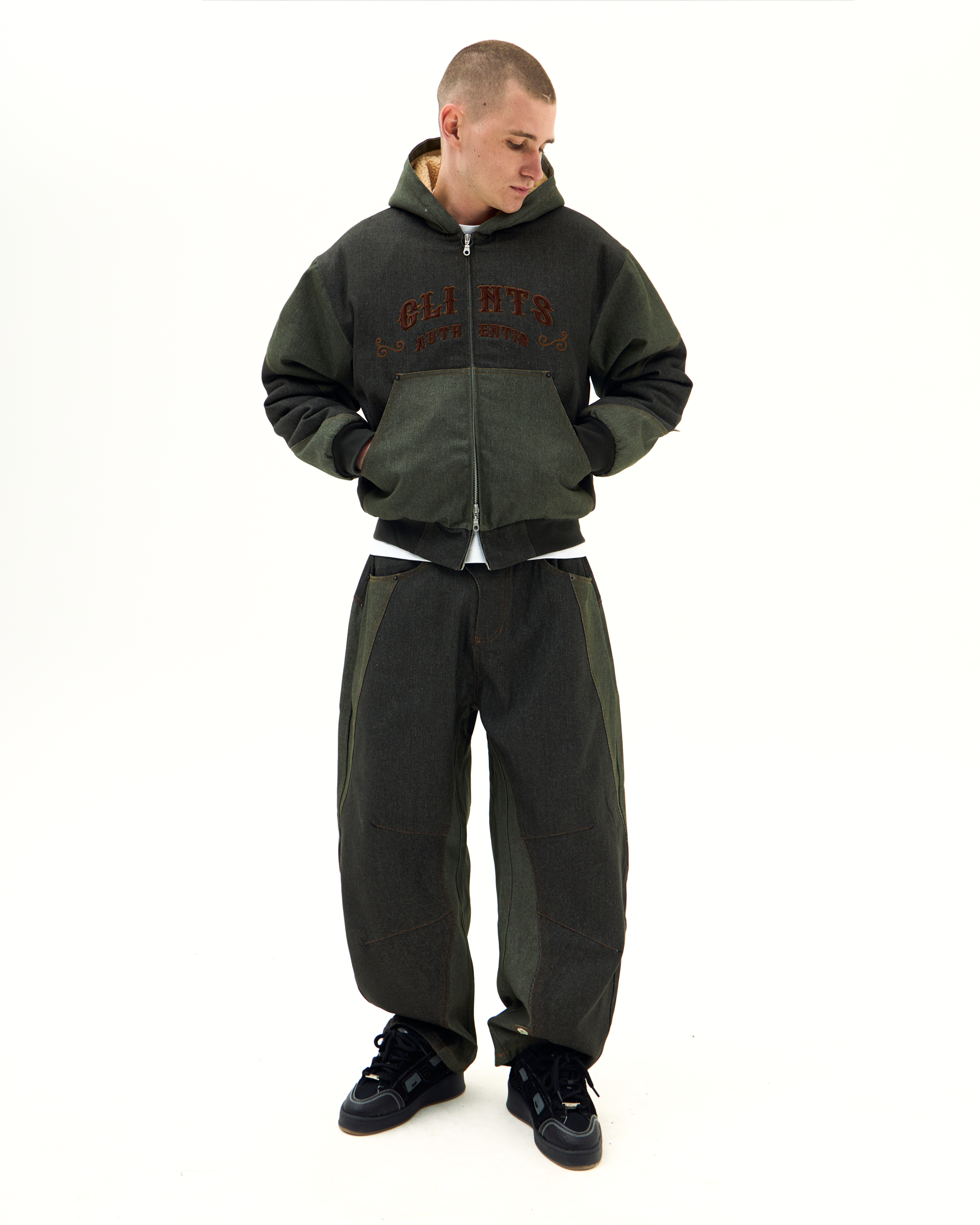 Washed Texas Denim - Green
