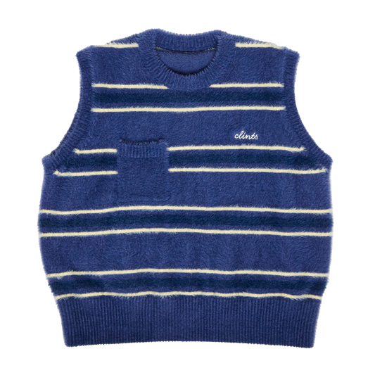 Stripe knit - Blue
