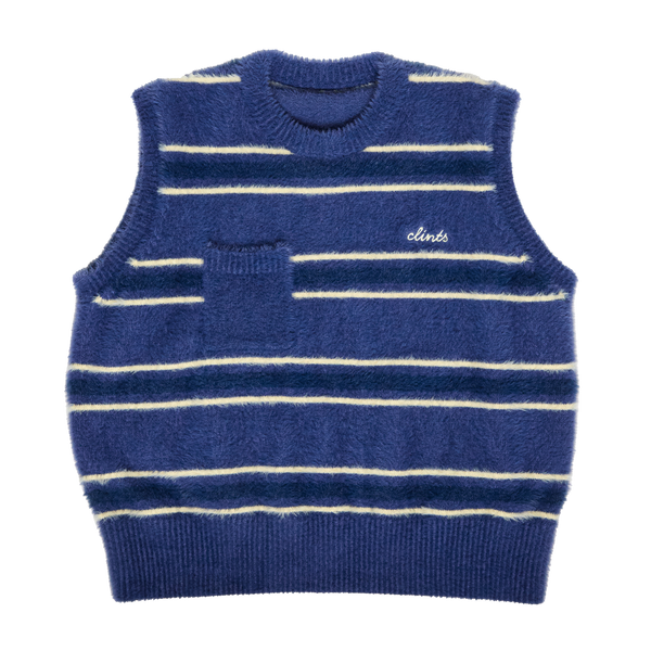 Stripe knit - Blue