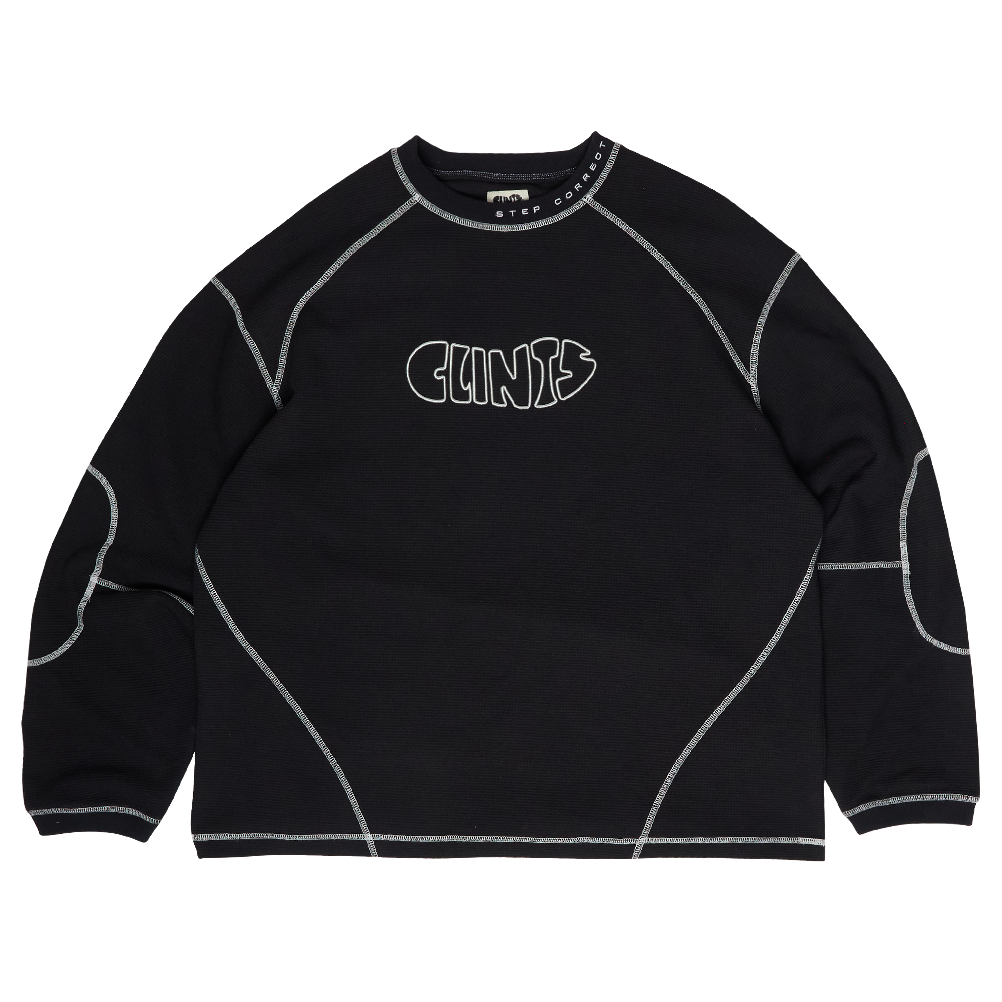 Classic Waffle Tee - Black