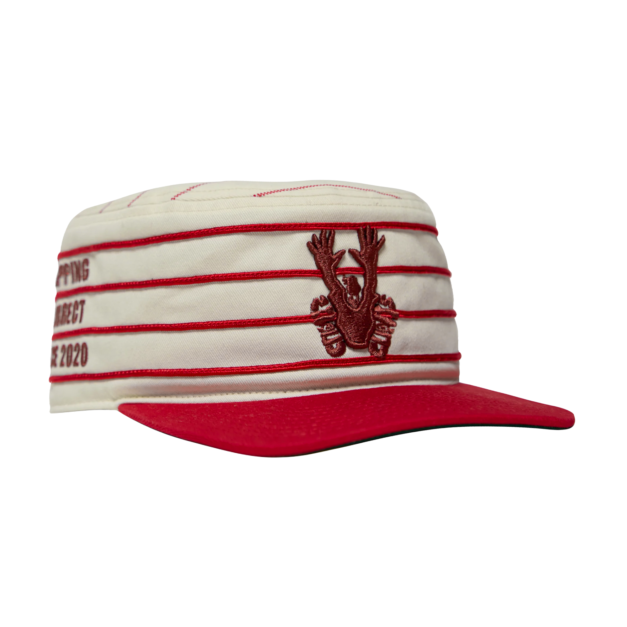 Stencil Baseball Cap - Red