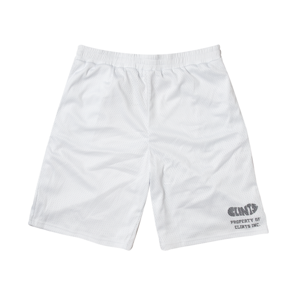 Mesh Shorts - White