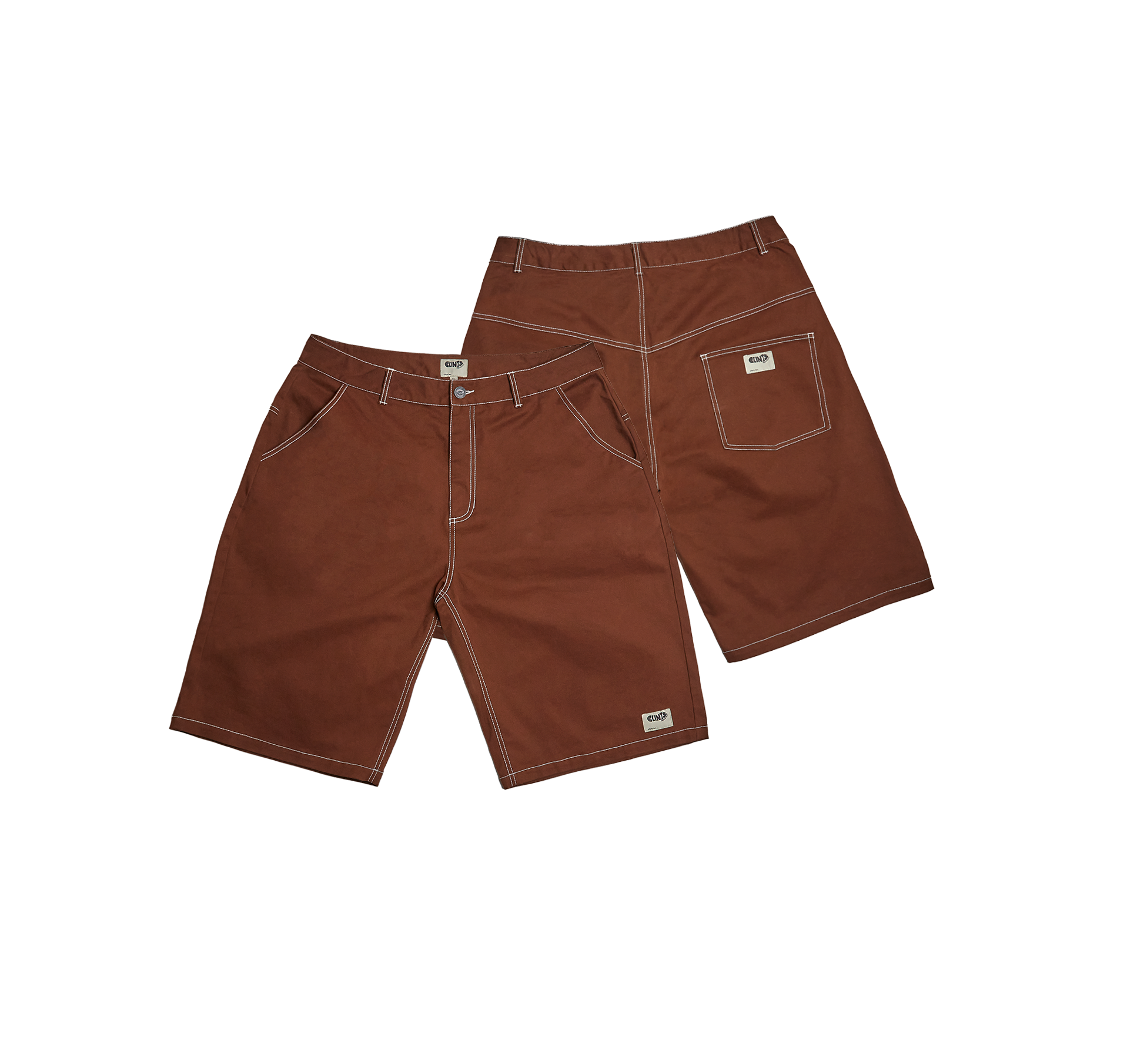 Workwear Shorts - Brown