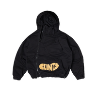 Hooded Tech Jacket - Black
