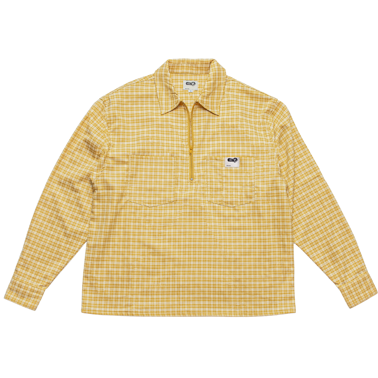 Chequered Shirt - Mustard