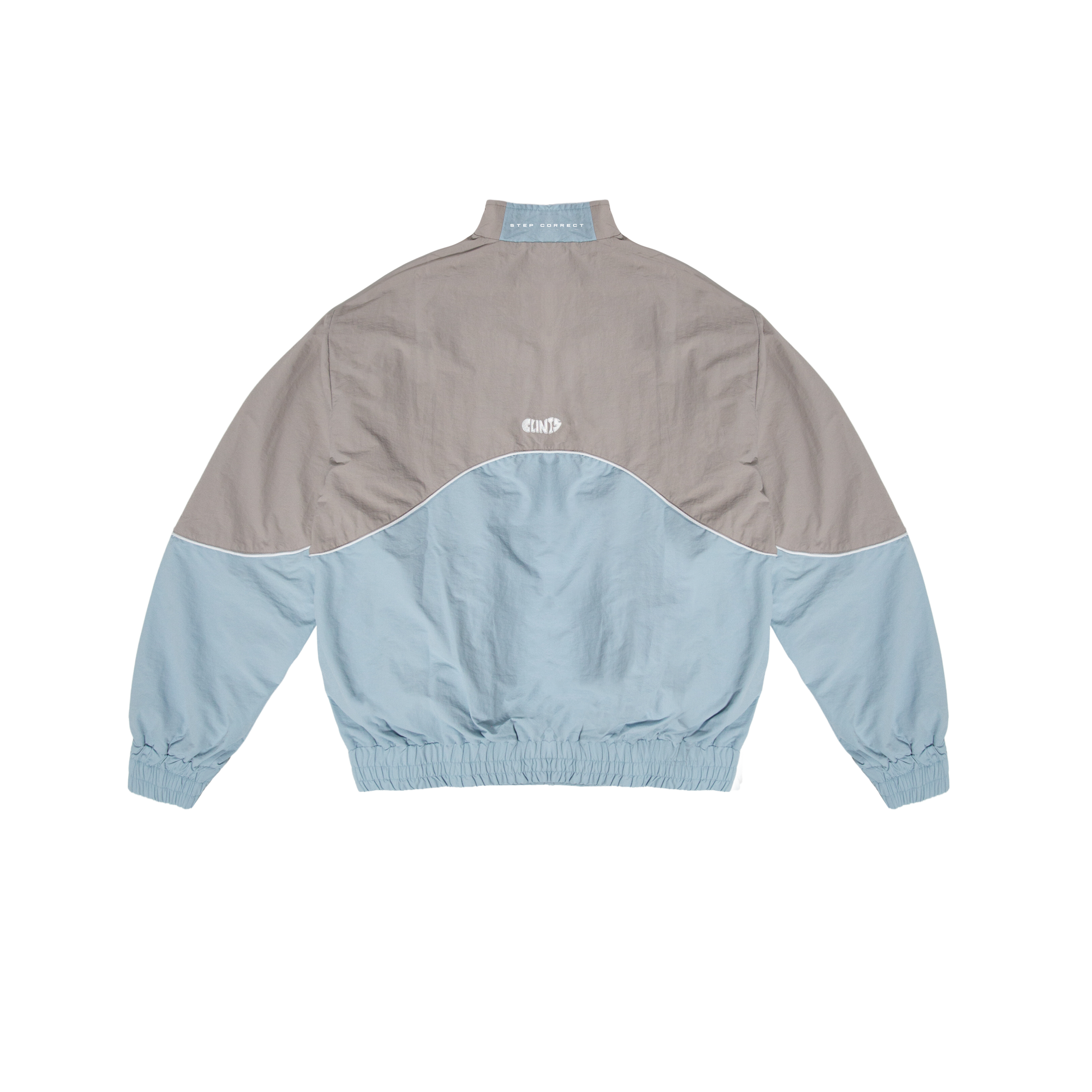 Shell Track Jacket - Stone blue